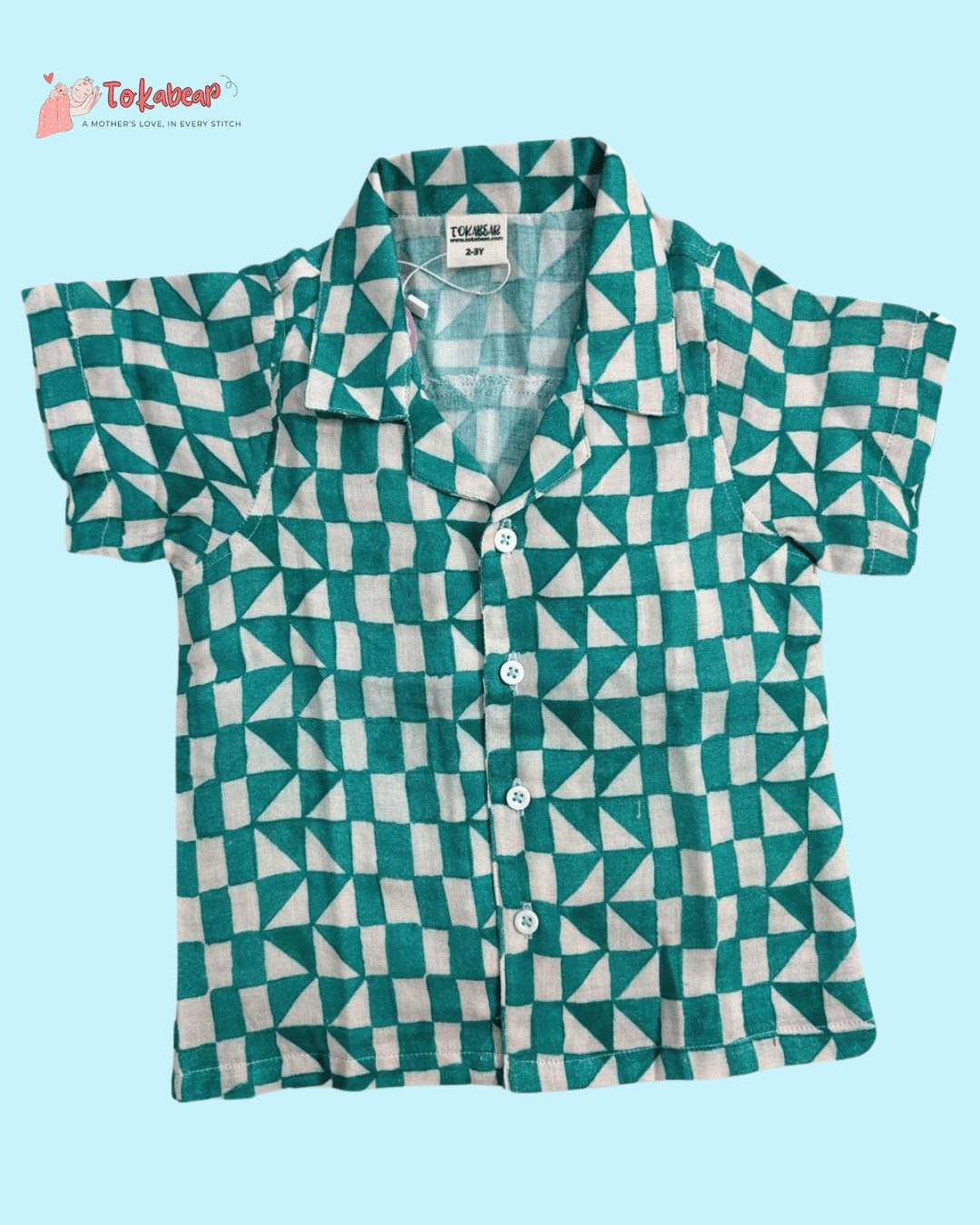 Organic Cotton Muslin Half Sleeve Resort Collar Shirts - Combo of 3