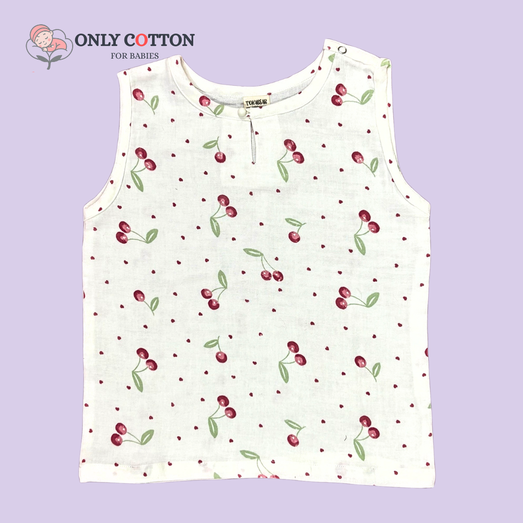Organic Cotton Mulin Jhabla with Nikkar (Combo of 3 sets - Surprise Combo)