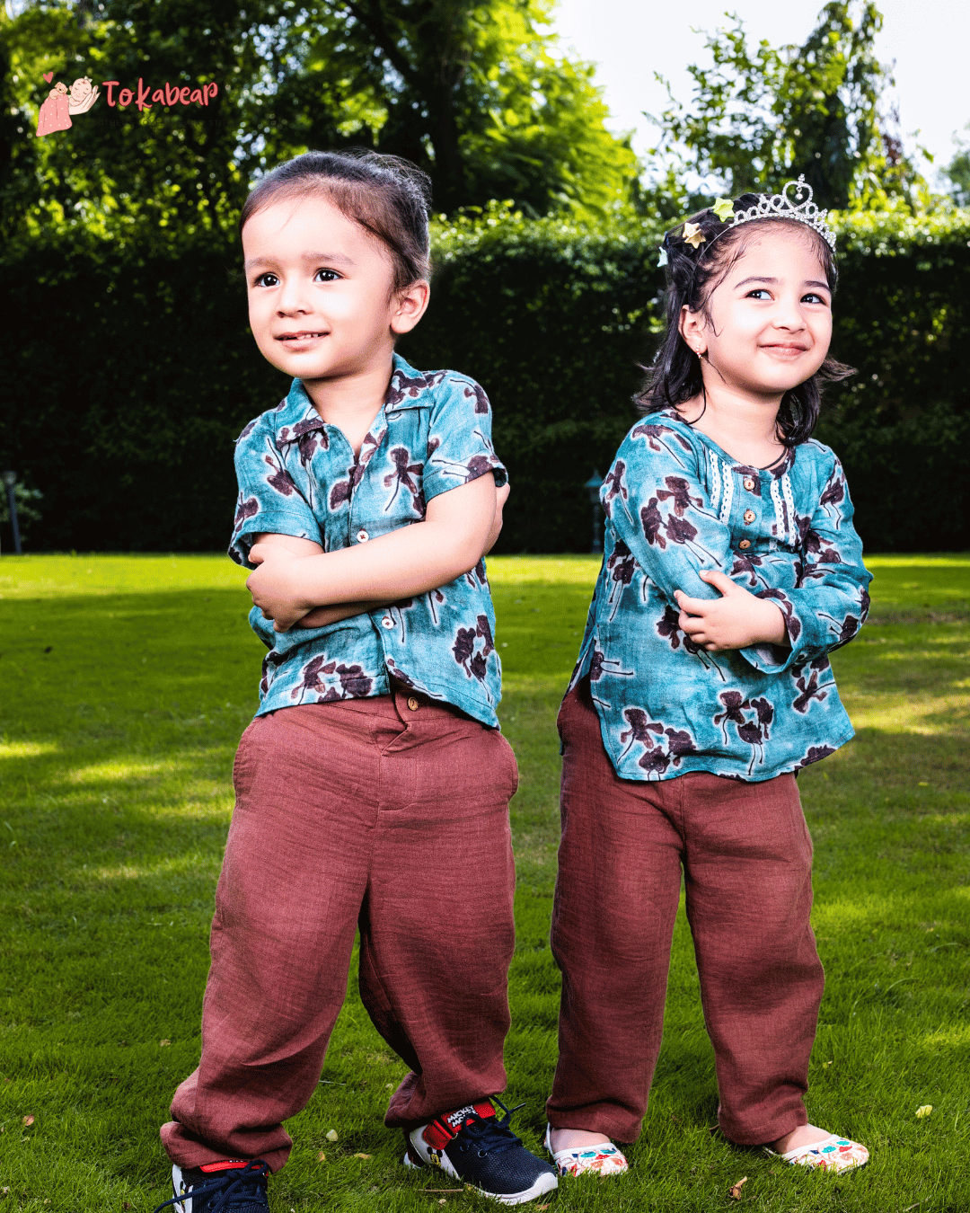 Organic Cotton Muslin Half Sleeve Resort Collar Shirts - Combo of 3