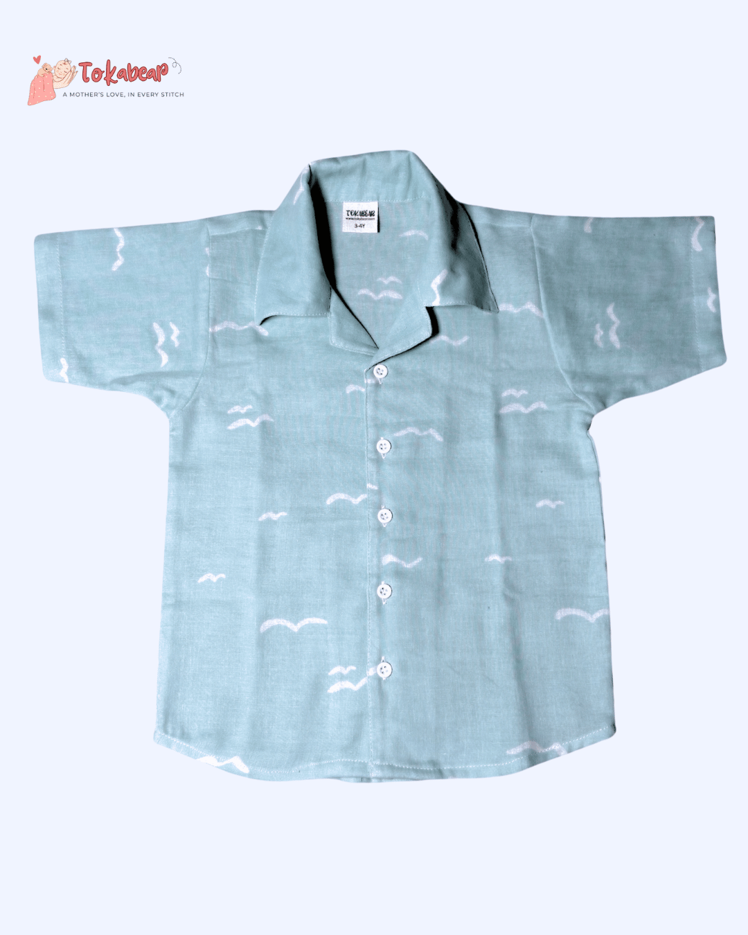 Organic Cotton Muslin Half Sleeve Resort Collar Shirts - Combo of 3