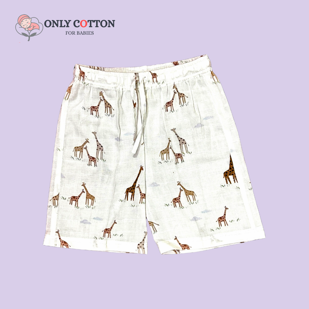 Organic Cotton Mulin Jhabla with Nikkar (Combo of 3 sets - Surprise Combo)