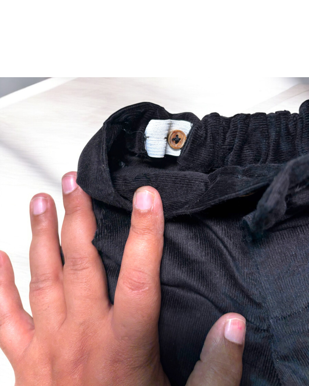 Cotton Corduroy Slim Fit Trousers