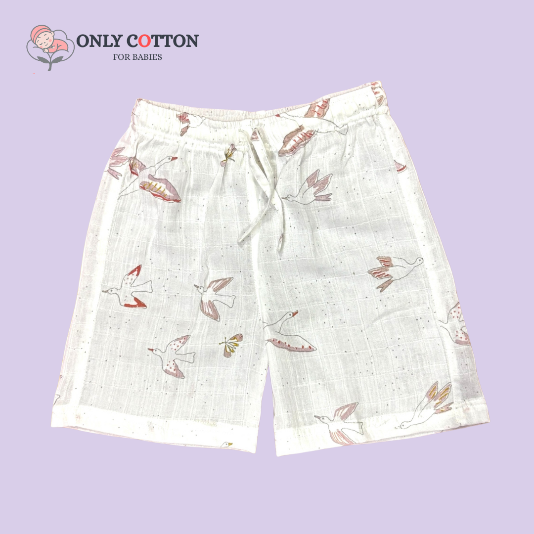 Organic Cotton Mulin Jhabla with Nikkar (Combo of 3 sets - Surprise Combo)