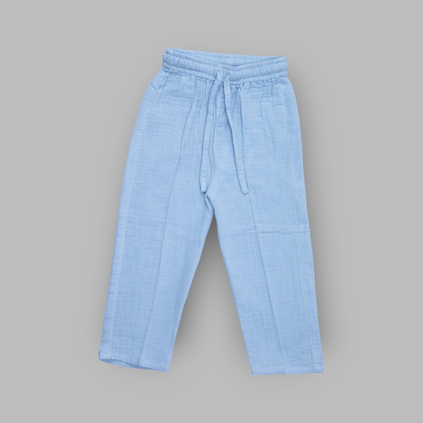 Organic Cotton Muslin Bottoms with Adjustable Waistband (Set of 3)