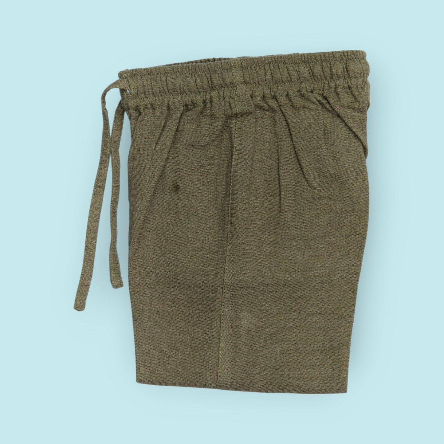 Organic Cotton Muslin Bottoms with Adjustable Waistband (Set of 3)