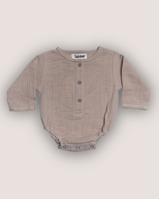 Muslin Onesie for Babies – Full Sleeve