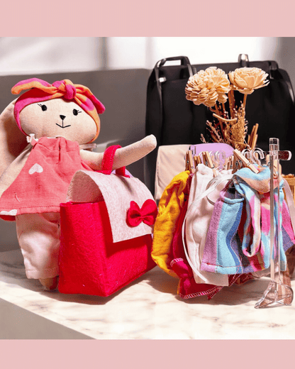 Dress Up Rag Doll - 🐰 A Bunny Bestie to Dress, Cuddle & Love
