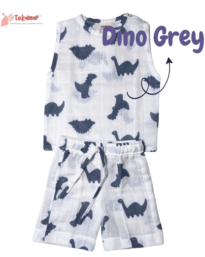 Summer Co-ord Set (Jhabla Set) - (Combo of Three)