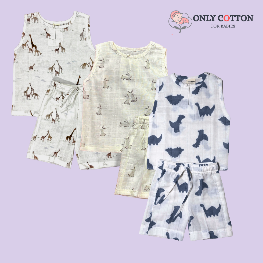 All Day Co-ord Set (Jhabla Set) - (Combo of Three)