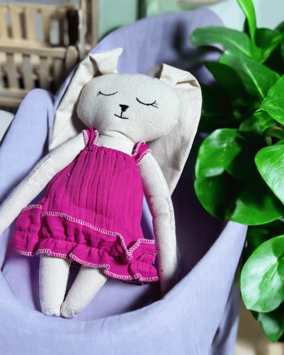 Dress Up Rag Doll - 🐰 A Bunny Bestie to Dress, Cuddle & Love