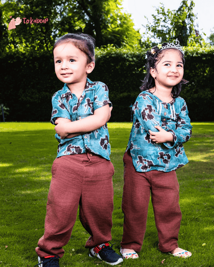 Organic Cotton Muslin Half Sleeve Resort Collar Shirts - Combo of 3