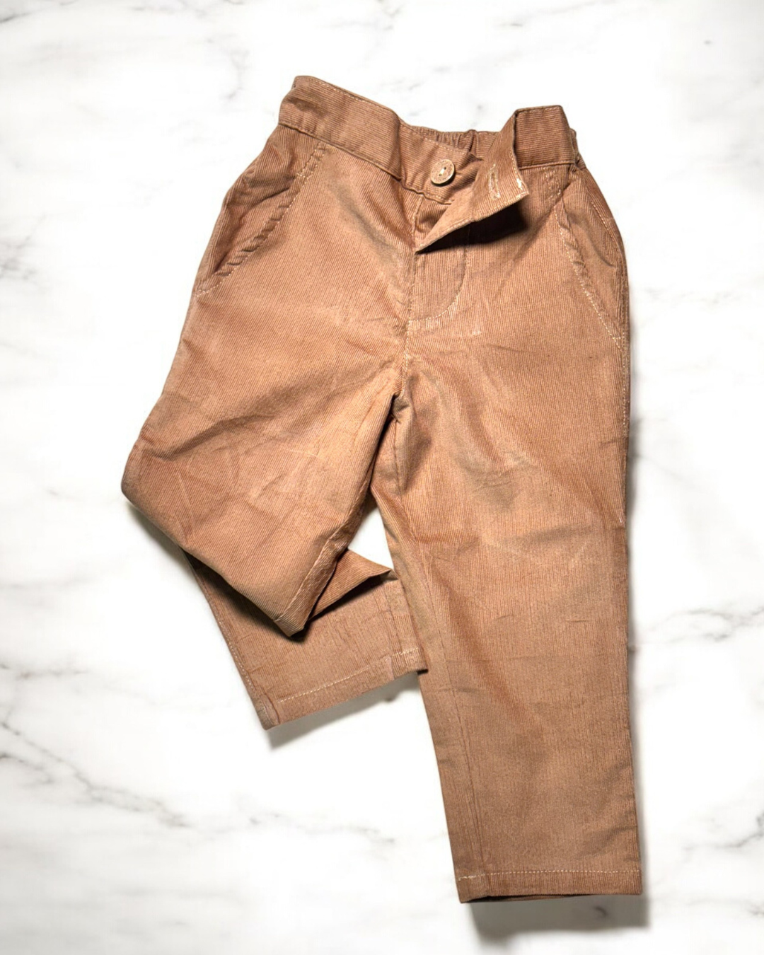 Cotton Corduroy Slim Fit Trousers
