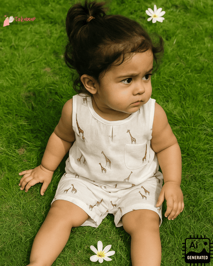 Summer Co-ord Set (Jhabla Set) - (Combo of Three)