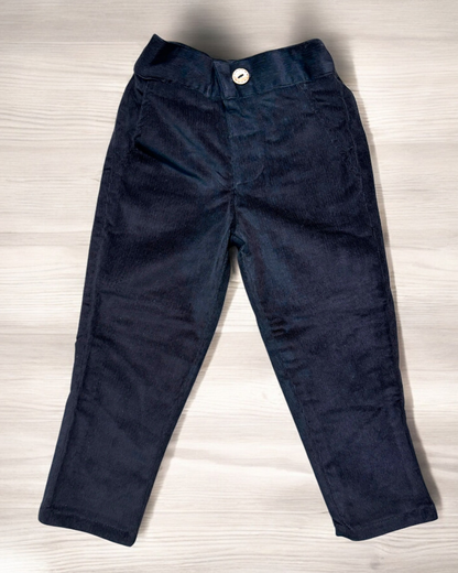 Cotton Corduroy Slim Fit Trousers