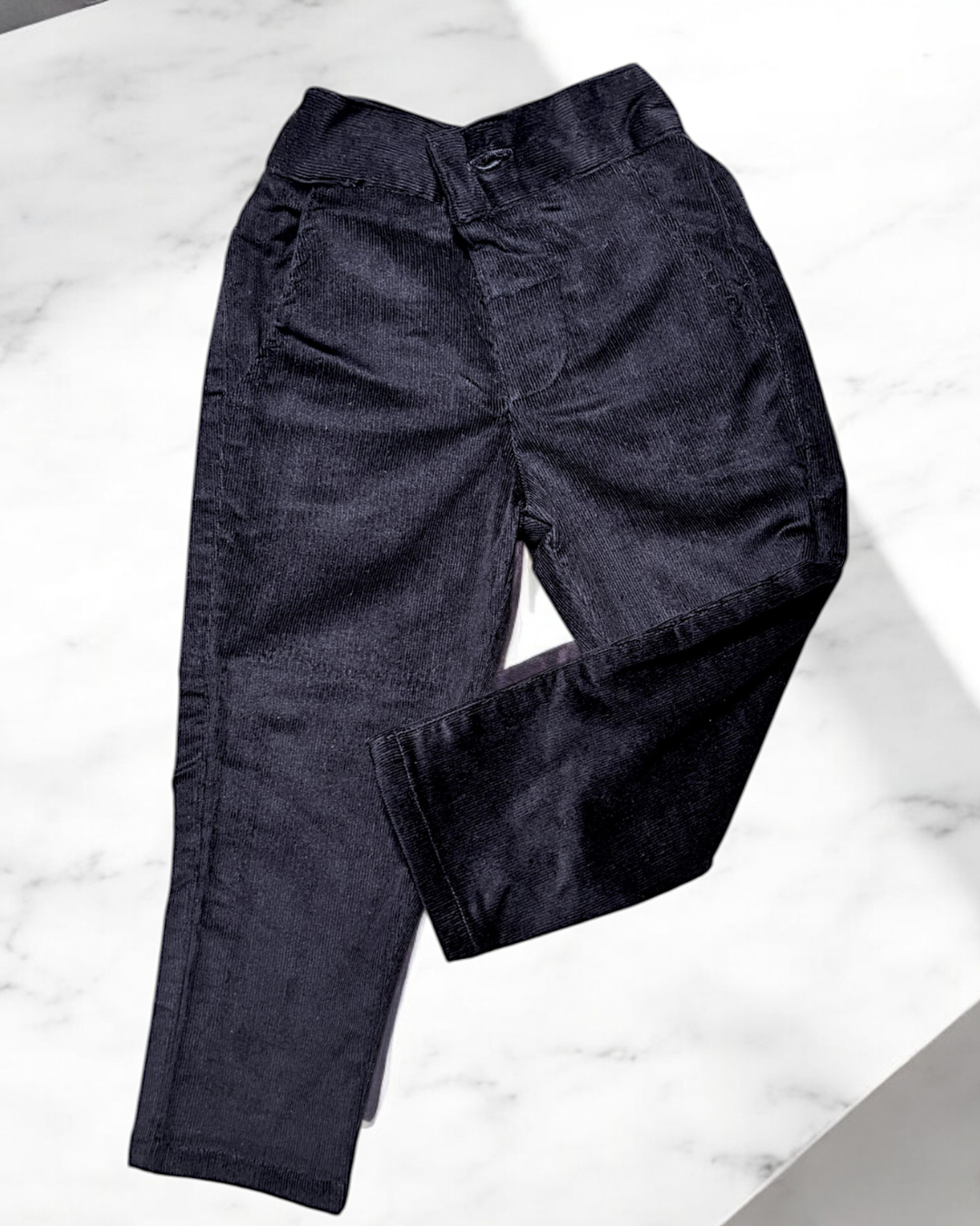 Cotton Corduroy Slim Fit Trousers