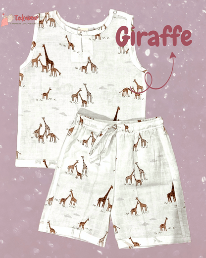 Summer Co-ord Set (Jhabla Set) - (Combo of Three)