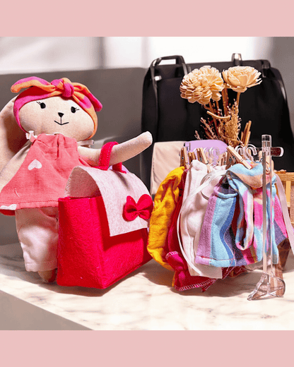 Dress Up Rag Doll - 🐰 A Bunny Bestie to Dress, Cuddle & Love