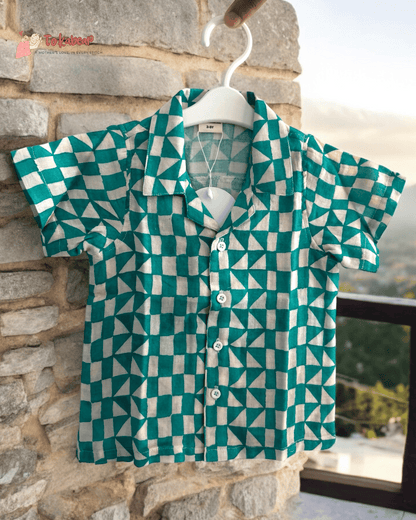 Organic Cotton Muslin Half Sleeve Resort Collar Shirts - Combo of 3