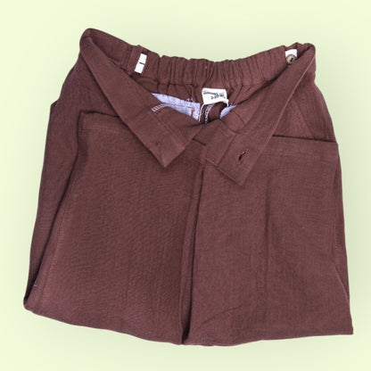 Organic Cotton Trouser/Pant for Kids – Unisex, Relaxed Fit with Adjustable Waist