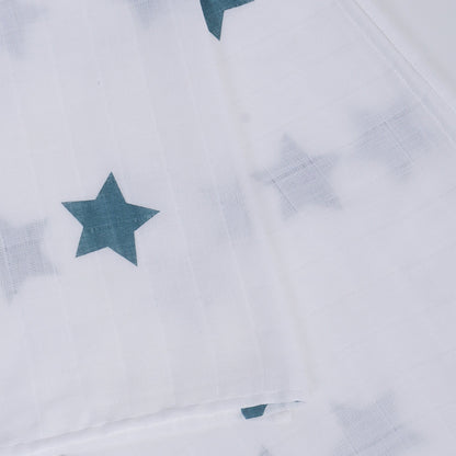 Premium Cotton Muslin Swaddle for Babies – Lightweight & Breathable