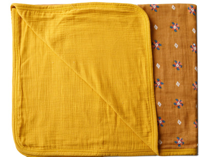 Reversible 6-Layer Swaddle Blanket for Babies (0–2 Years)