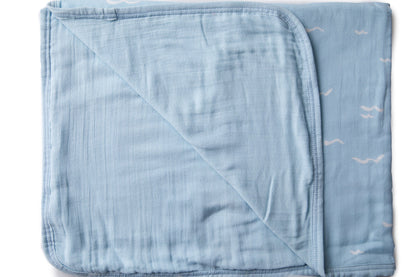 Reversible 6-Layer Swaddle Blanket for Babies (0–2 Years)