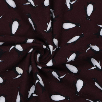 Surgical Grade Cotton Quilted Toddler Duvet with Flannel Cover (Set of Two) - Playful Penguins