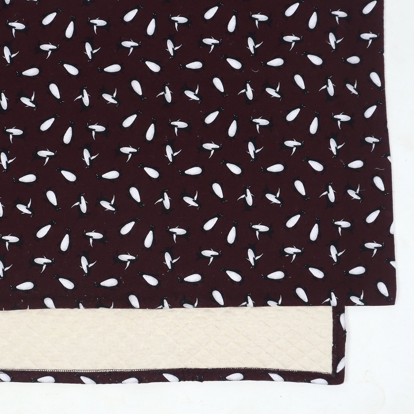 Surgical Grade Cotton Quilted Toddler Duvet with Flannel Cover (Set of Two) - Playful Penguins