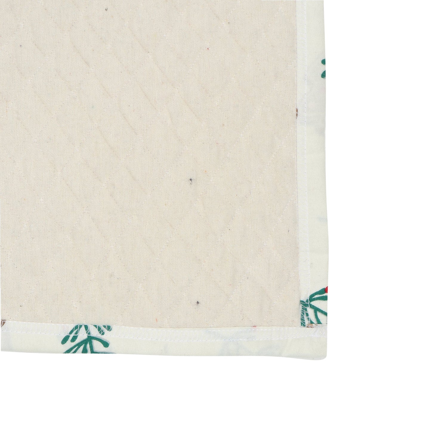 Surgical Grade Cotton Quilted Toddler Duvet with Flannel Cover (Set of Two) - Gingerbread Man