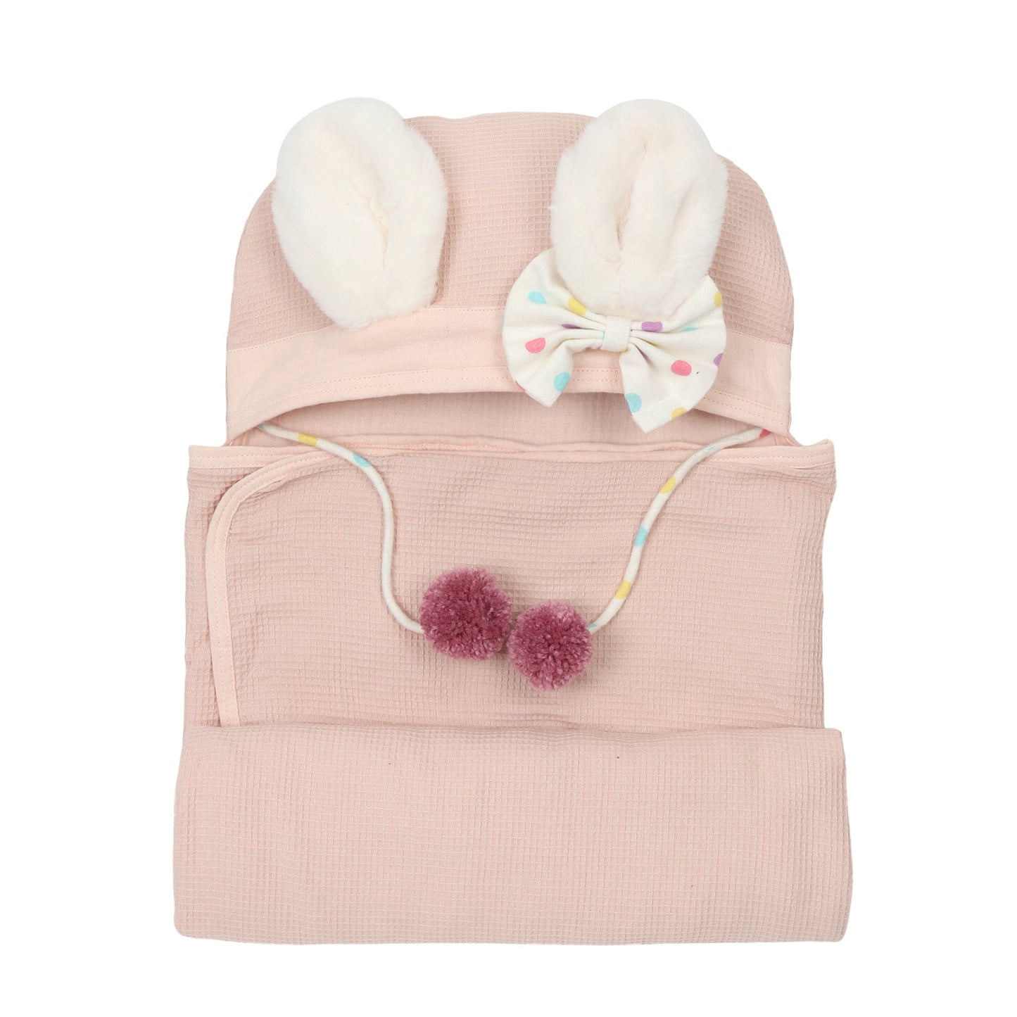 Peachy Paws Bath Wrap for Toddlers