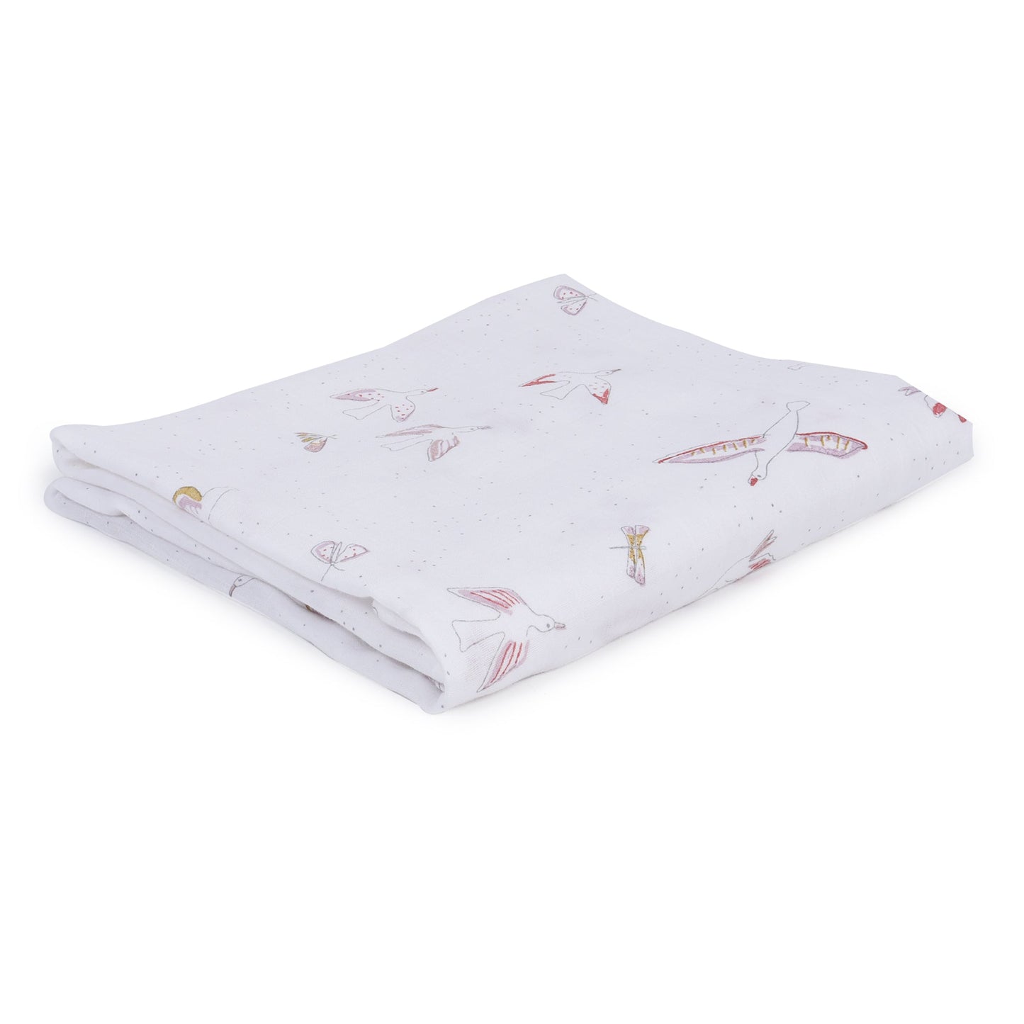 Premium Cotton Muslin Swaddle for Babies – Lightweight & Breathable