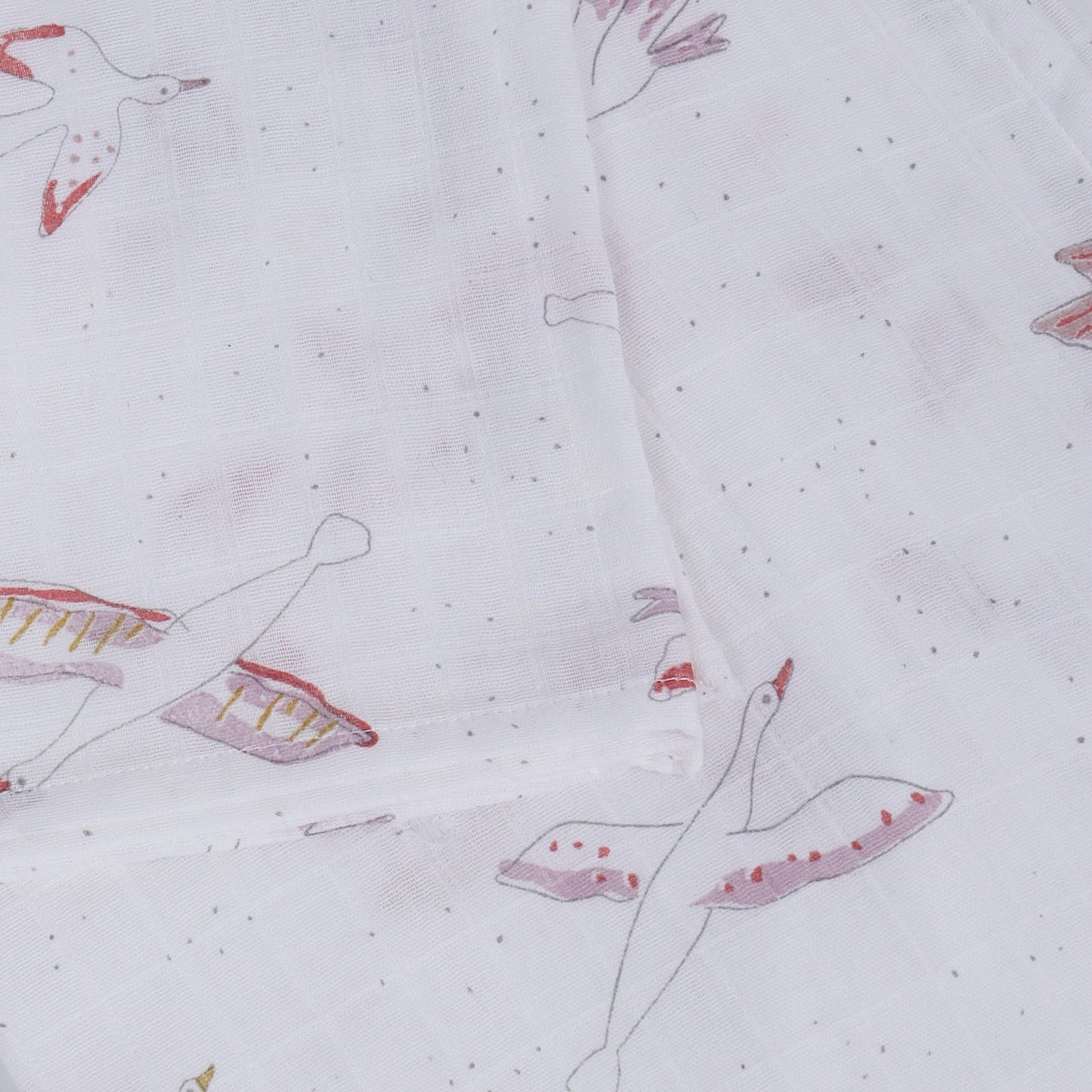 Premium Cotton Muslin Swaddle for Babies – Lightweight & Breathable