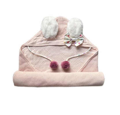 Peachy Paws Bath Wrap for Baby