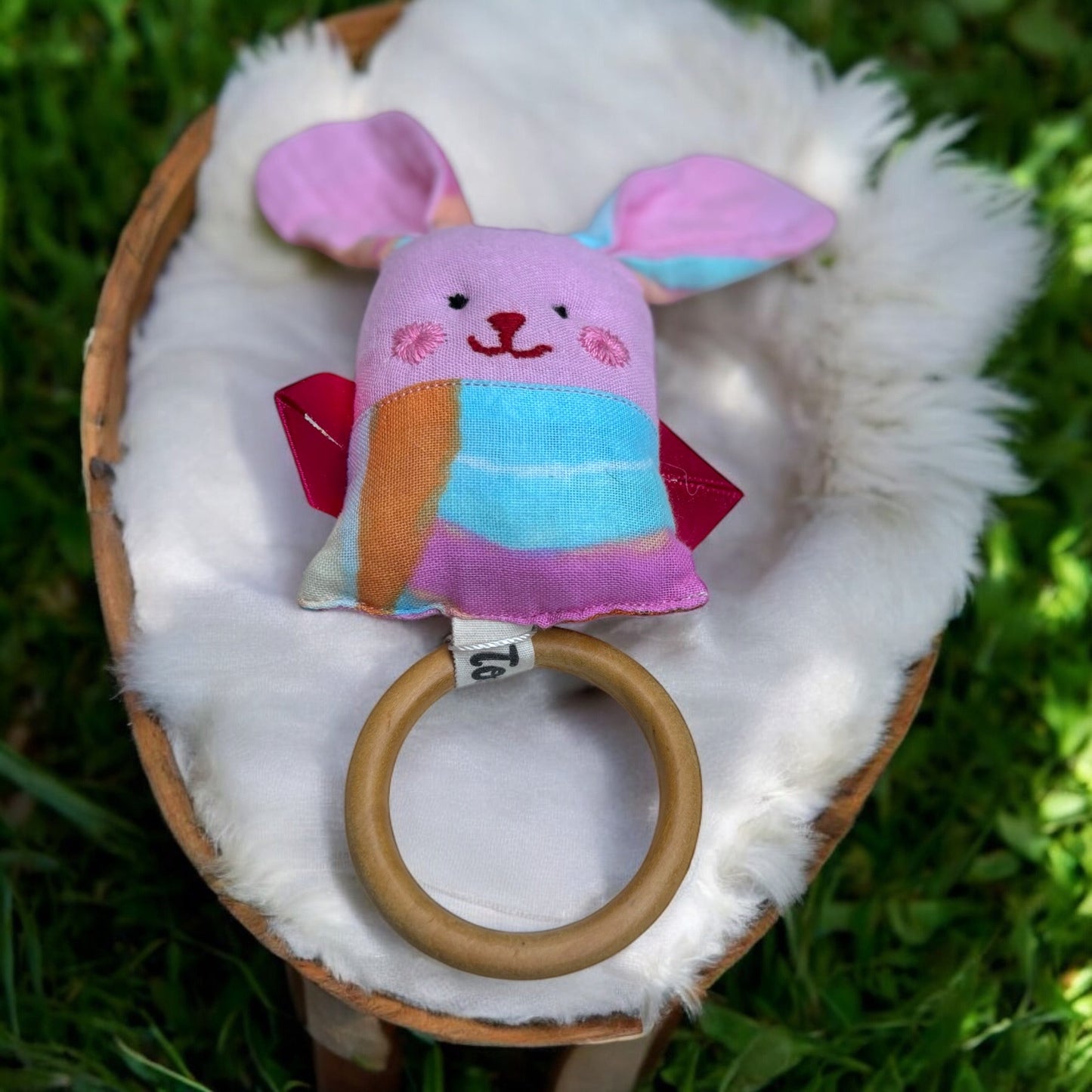 Rattle & Teether Set for Babies – Bunny Design