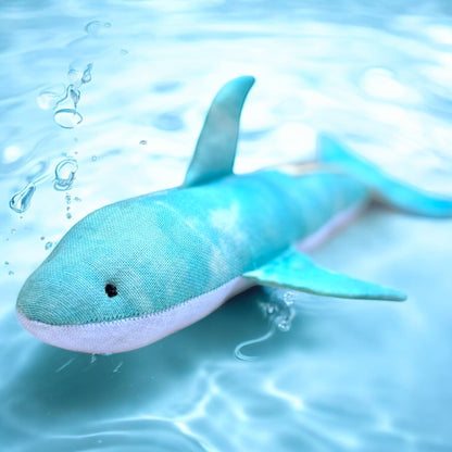 Cotton Shark Teether & Rattle Set for Babies – Shark Design