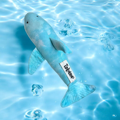 Cotton Shark Teether & Rattle Set for Babies – Shark Design