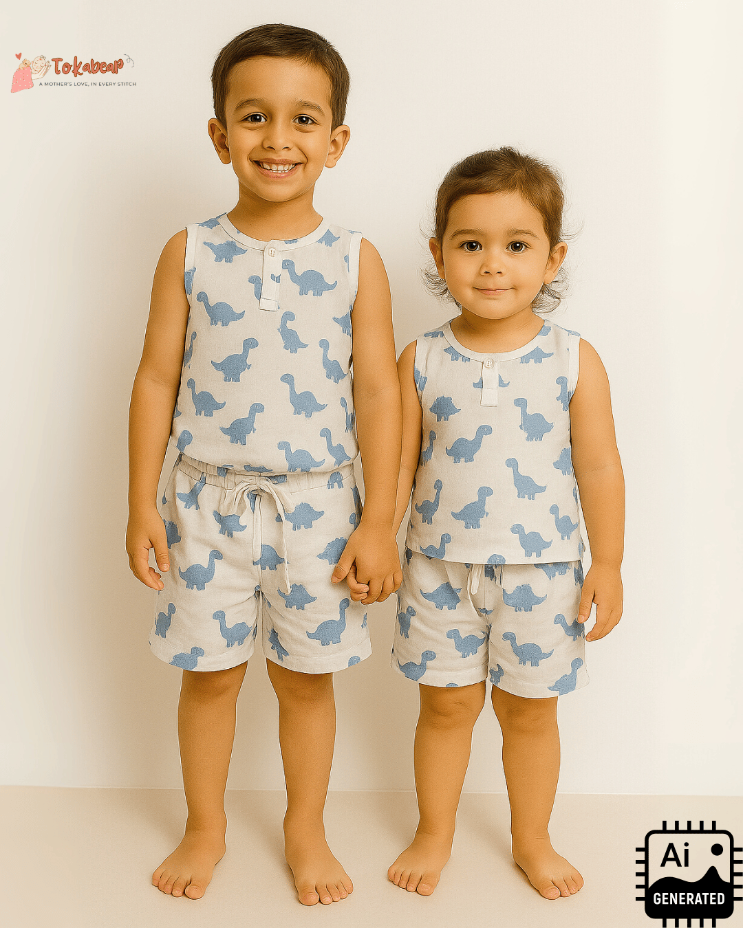 Summer Co-ord Set (Jhabla Set) - (Combo of Three)