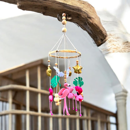Mobile Toy for Babies – Flamingo Design