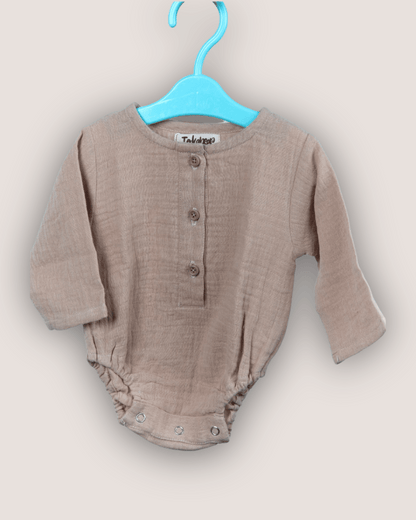 Organic Cotton Full Sleeve Onesie - Combo of 3