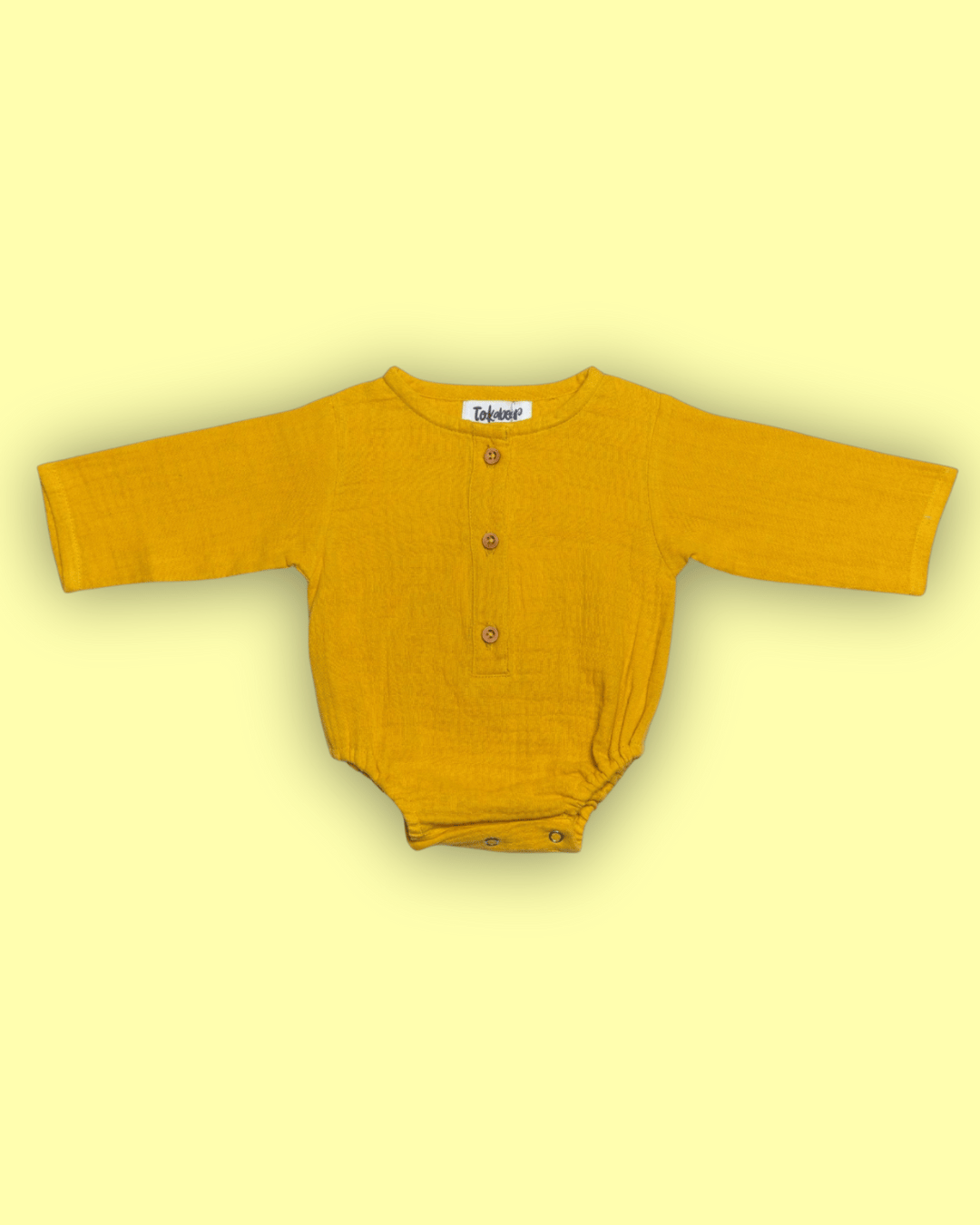 Muslin Onesie for Babies – Full Sleeve