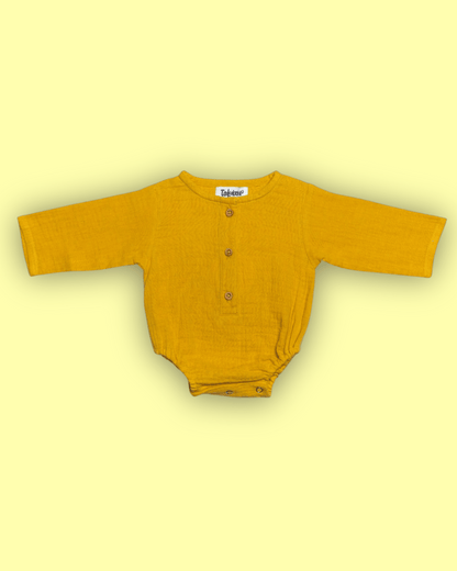 Muslin Onesie for Babies – Full Sleeve