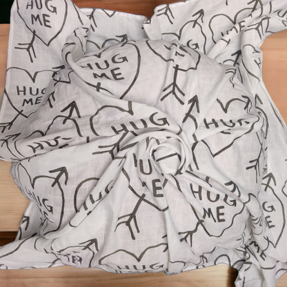 Premium Cotton Muslin Swaddle for Babies – Lightweight & Breathable