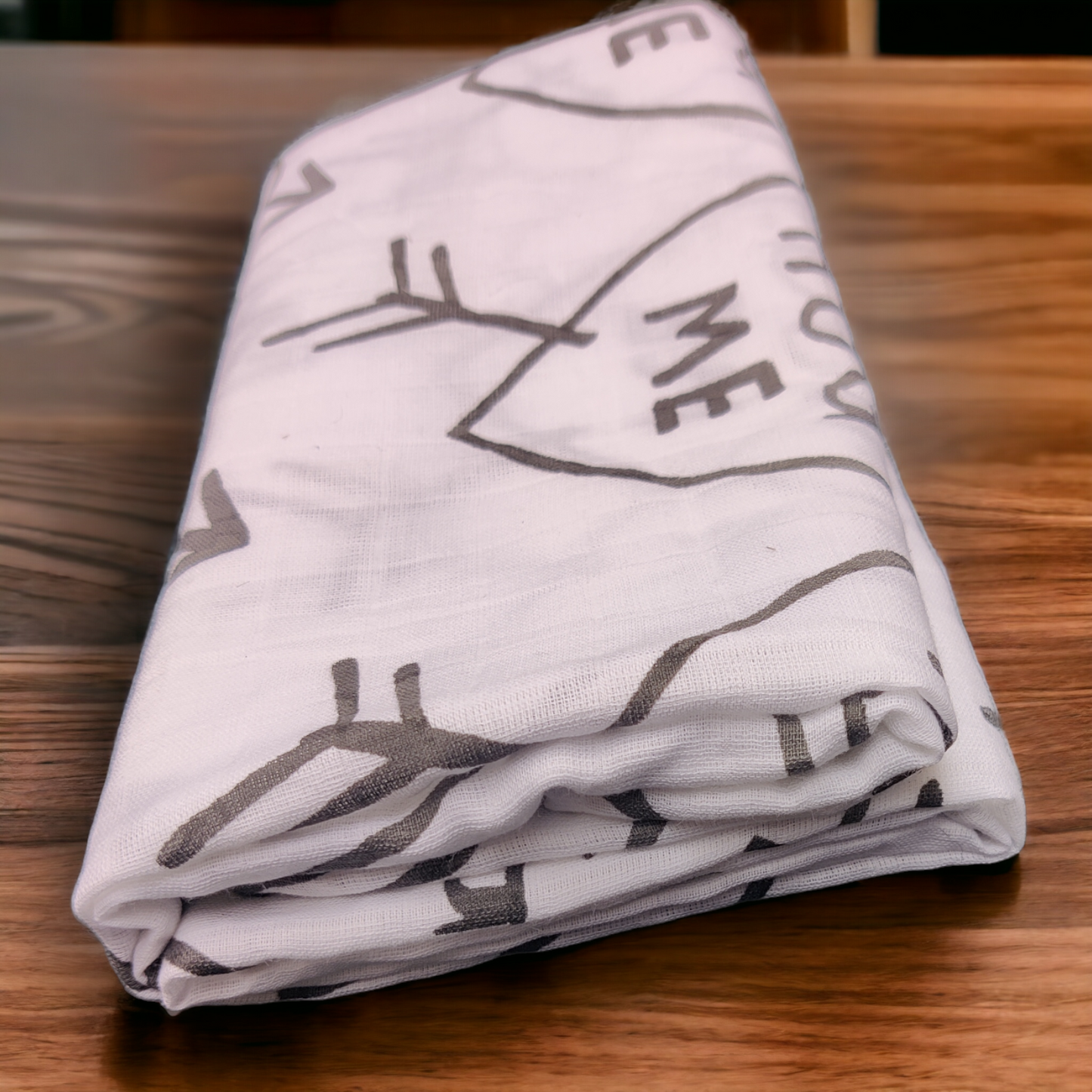 Premium Cotton Muslin Swaddle for Babies – Lightweight & Breathable