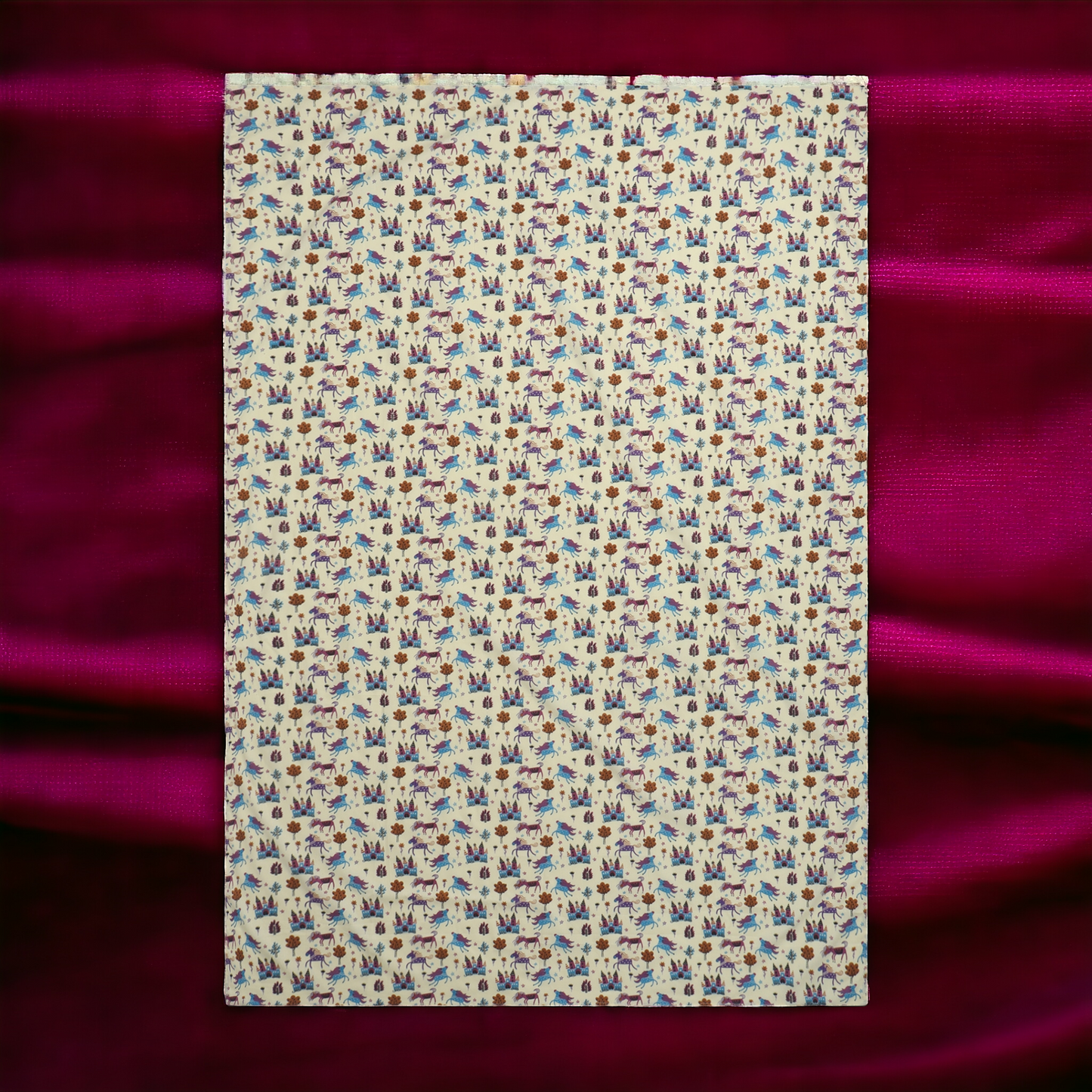 Cotton Bedsheet Set for Baby Crib & Bassinet – with Pillow Filler, Cover, and Safe Keep Pouch (4 Pcs)