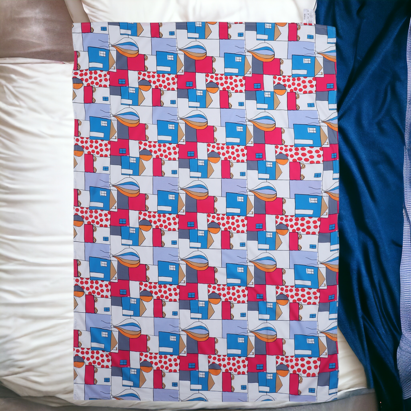 Cotton Bedsheet Set for Baby Crib & Bassinet – with Pillow Filler, Cover, and Safe Keep Pouch (4 Pcs)