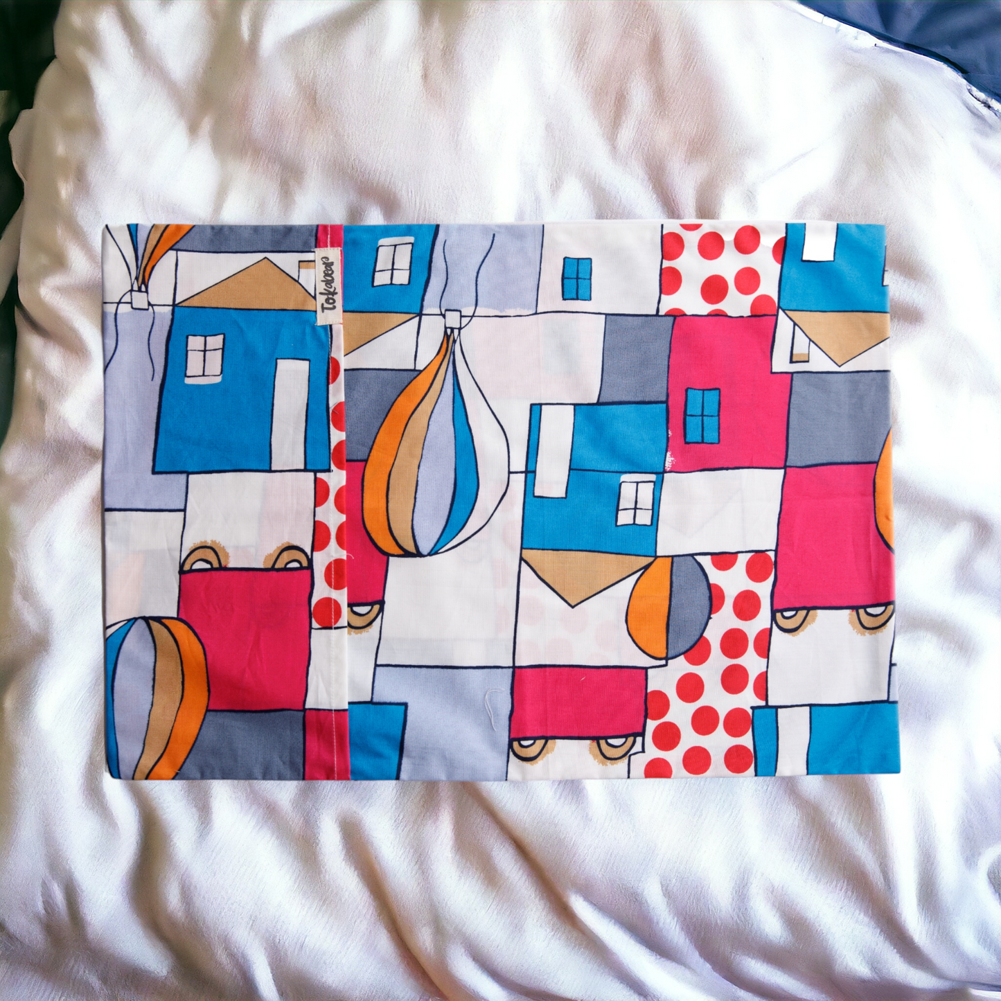 Cotton Bedsheet Set for Baby Crib & Bassinet – with Pillow Filler, Cover, and Safe Keep Pouch (4 Pcs)