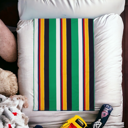 Cotton Bedsheet Set for Baby Crib & Bassinet – with Pillow Filler, Cover, and Safe Keep Pouch (4 Pcs)