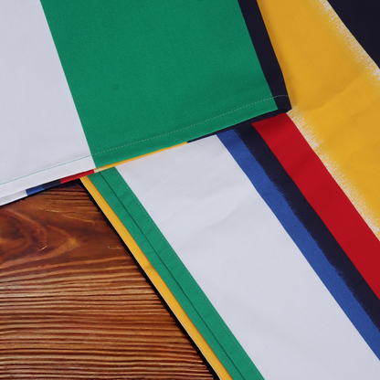 Cotton Bedsheet Set for Baby Crib & Bassinet – with Pillow Filler, Cover, and Safe Keep Pouch (4 Pcs)