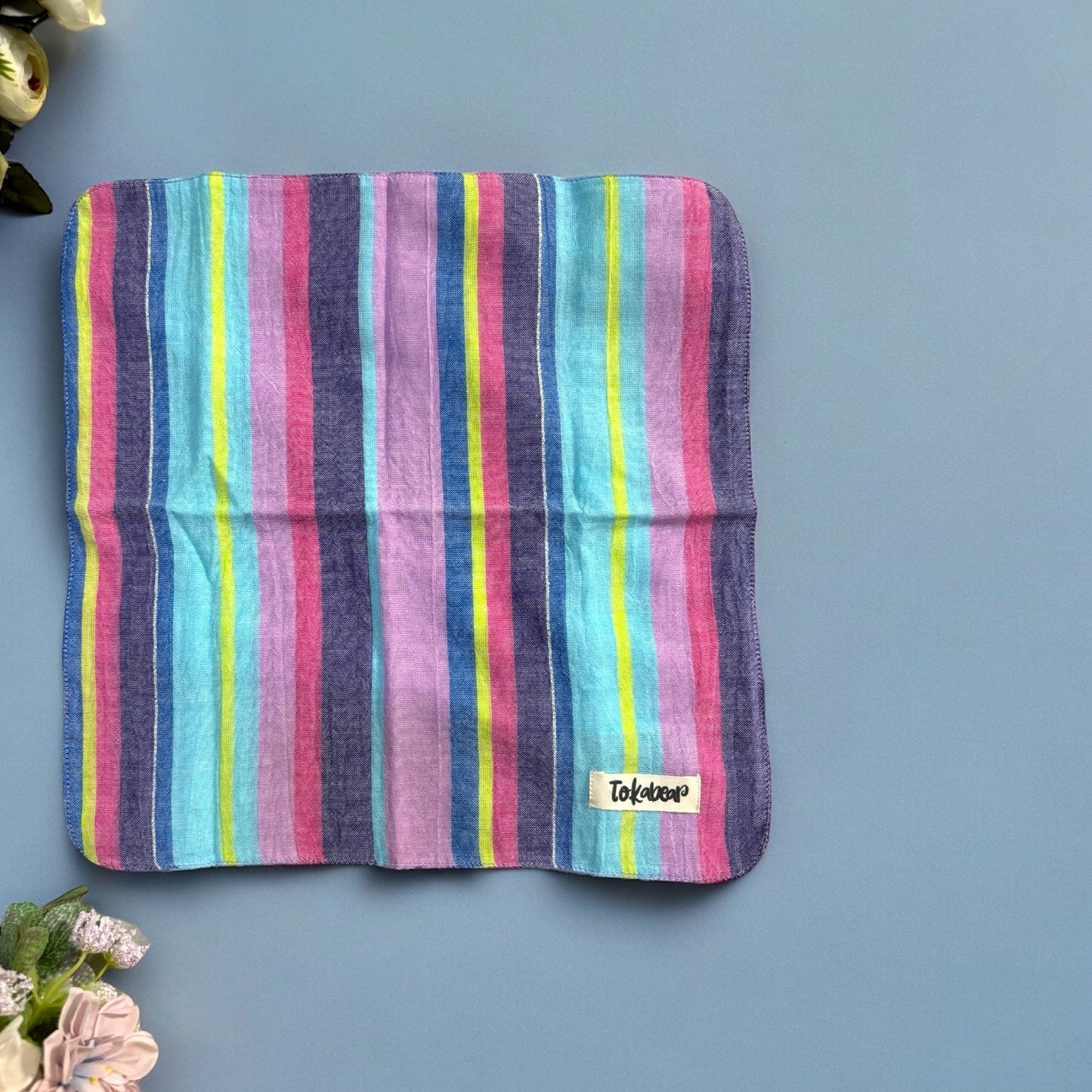 Ultra-Soft 4-Layer Muslin Baby Wipes – 30x30cm | Hypoallergenic & Rash-Free Multipurpose Hankies