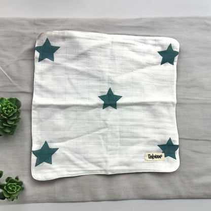 Ultra-Soft 4-Layer Muslin Baby Wipes – 30x30cm | Hypoallergenic & Rash-Free Multipurpose Hankies